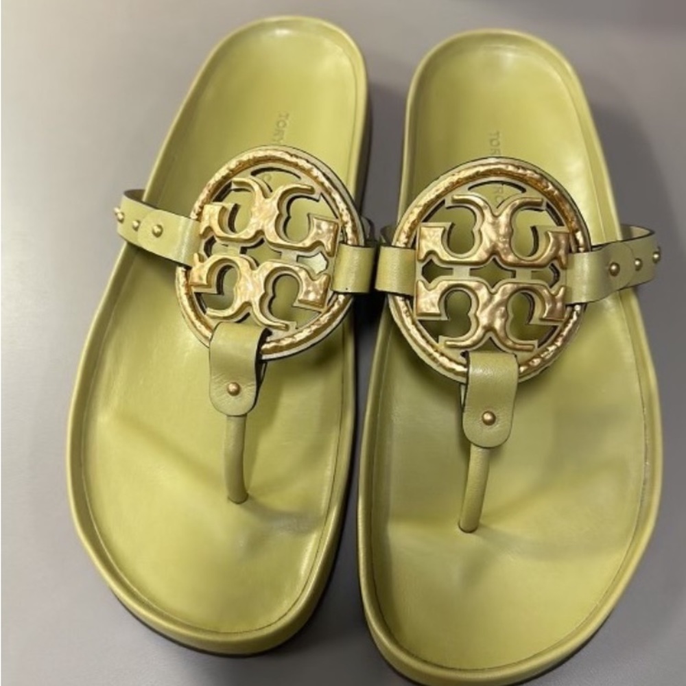 Miller Cloud Vintage Plaque Nevada Finish Fixed Vachetta Smooth Lime Green Color